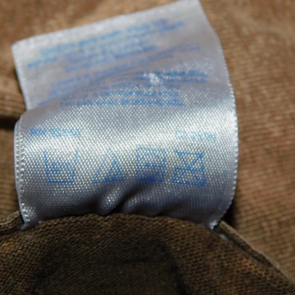 VTG 90s Stone Aged Rockwear Mens L Brown Shirt Petroglyphs Native acid wash - Picture 5 of 11